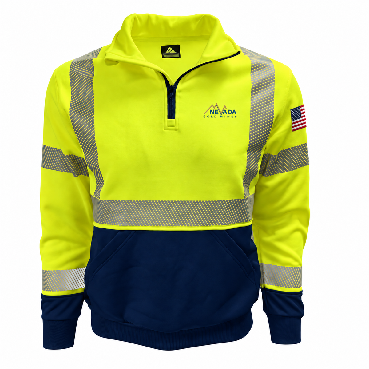 ANSI Type R Class 3 Quarter-Zip Pullover Sweatshirt
