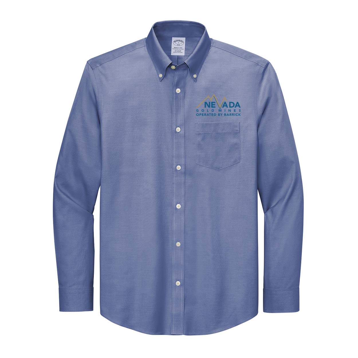 Brooks Brothers Wrinkle-Free Stretch Pinpoint Shirt BB18000