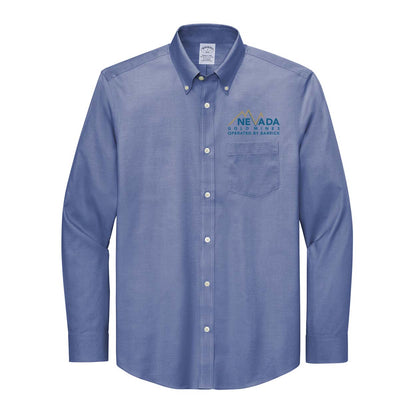 Brooks Brothers Wrinkle-Free Stretch Pinpoint Shirt BB18000