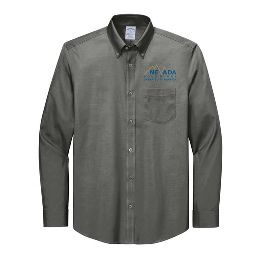 Brooks Brothers Wrinkle-Free Stretch Pinpoint Shirt BB18000