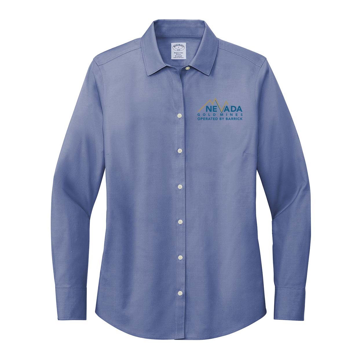 Brooks Brothers Women's Wrinkle-Free Stretch Pinpoint Shirt BB18001