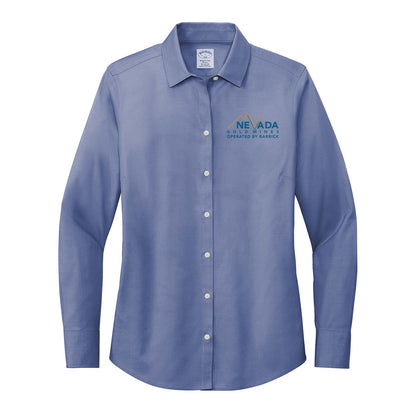 Brooks Brothers Women's Wrinkle-Free Stretch Pinpoint Shirt BB18001