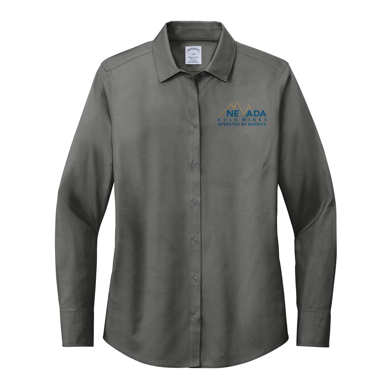 Brooks Brothers Women's Wrinkle-Free Stretch Pinpoint Shirt BB18001