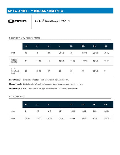 OGIO Women's Jewel Polo LOG101