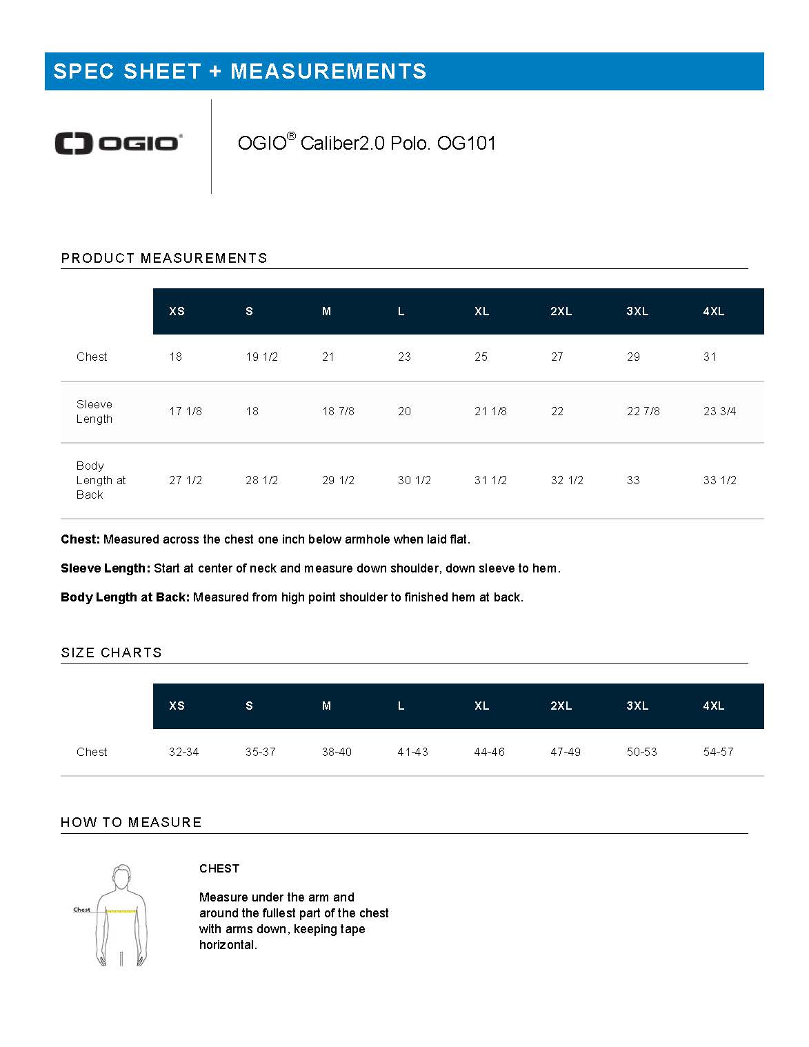 Men's OGIO Caliber2.0 Polo OG101