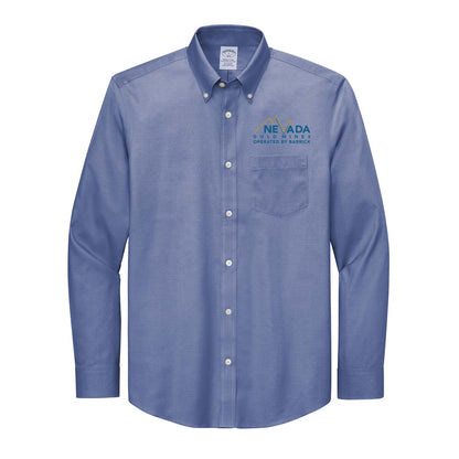 Brooks Brothers Tall Wrinkle-Free Stretch Pinpoint Shirt TBB18000