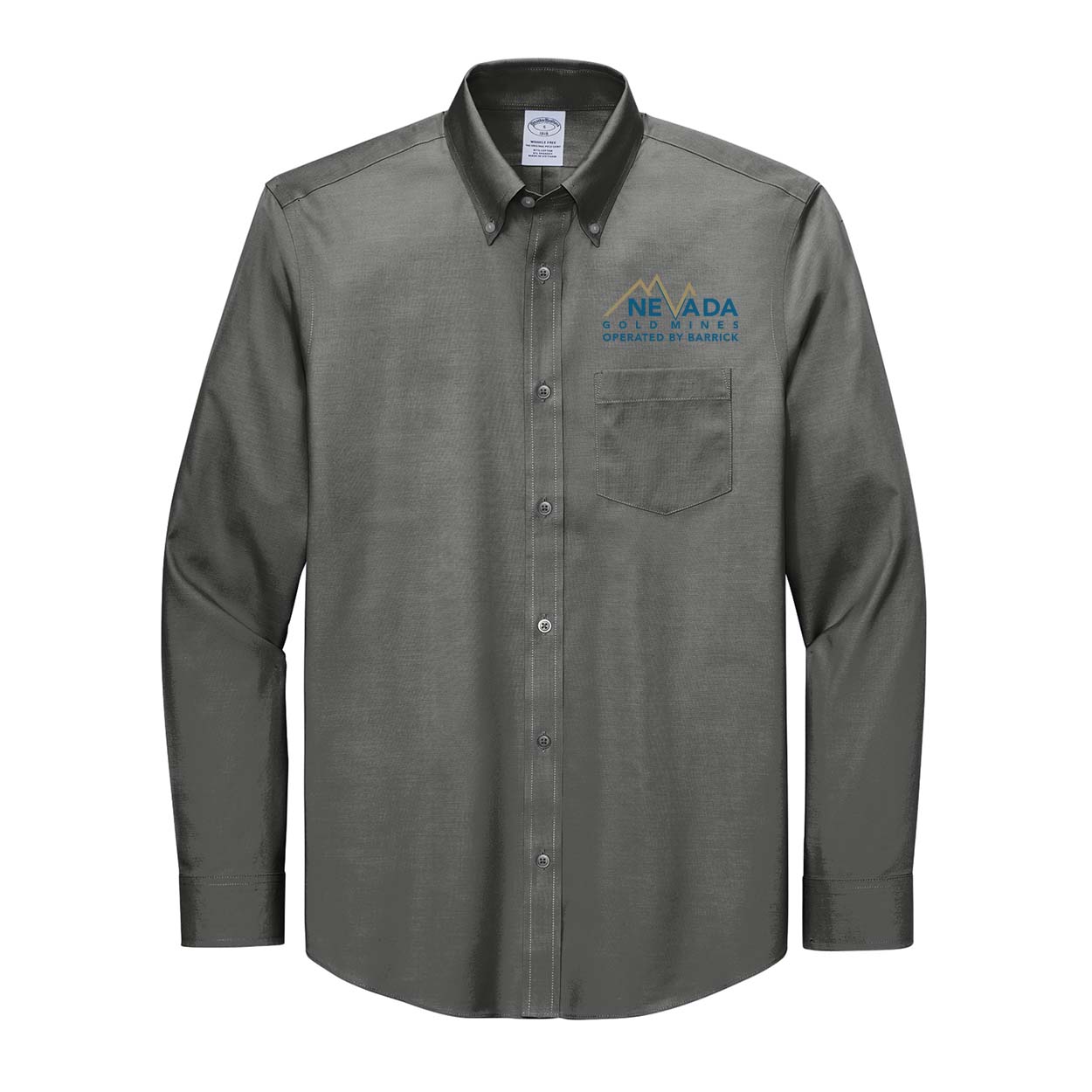 Brooks Brothers Tall Wrinkle-Free Stretch Pinpoint Shirt TBB18000